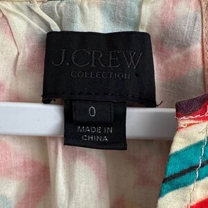 J.Crew Colorful Patterned Dress